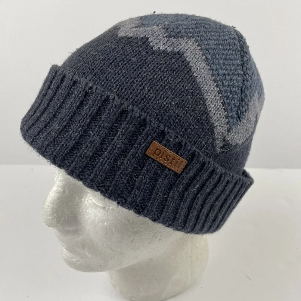 Pistil Beanie Hat Adult Cuffed Wool Blend Winter Cap Knit